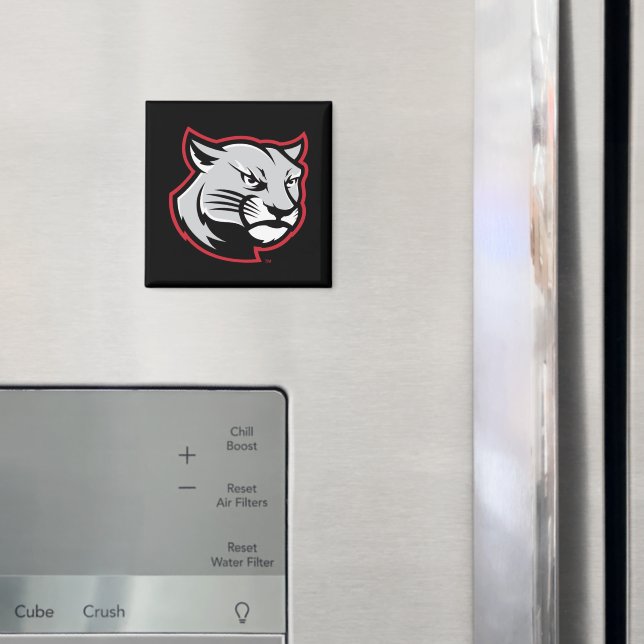 Imán Cougars de SIUE (In situ (nevera))