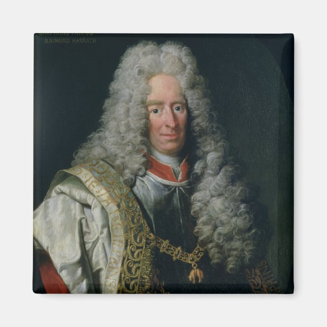 Imán Count Alois Thomas Raimund von Harrach (Frente)