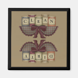 Imán Country Jars Dishlavaplatos Magnet