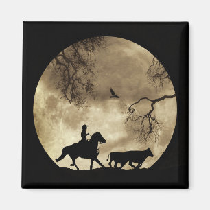 Imán Country Western Cowboy