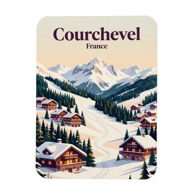 Imán Courchevel Francia (Vertical)
