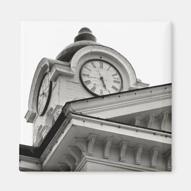 Imán Courthouse Clock Magnet (Frente)