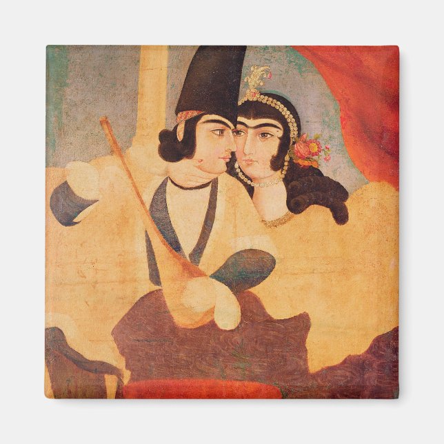 Imán Courtier de la Corte de Shah Abbas (Frente)