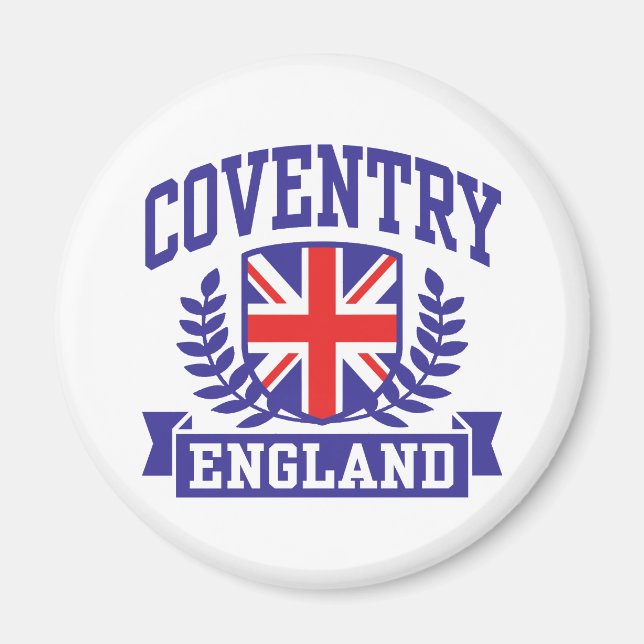 Imán Coventry Inglaterra (Frente)