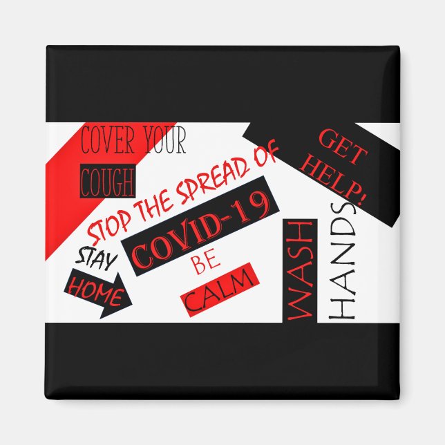 Imán Covid-19 (Frente)