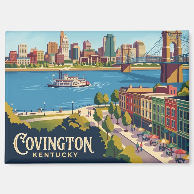Imán Covington, Kentucky Kentucky (Anverso)