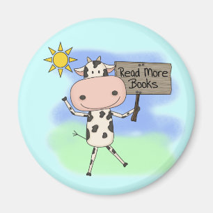 Imán Cow Leer más libros
