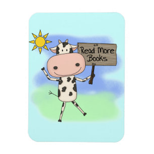 Imán Cow Leer más libros