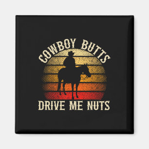Imán Cowboy Butts me lleva a la nuez Rodeo Occidental H