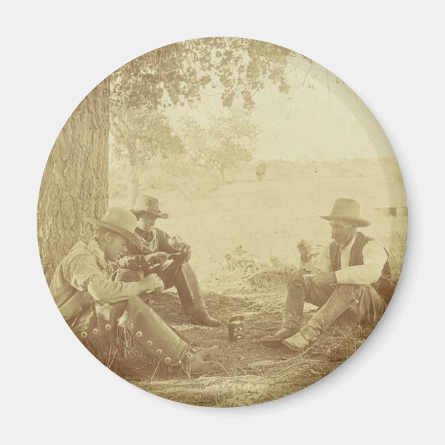 Imán Cowboy café (Frente)