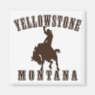 Imán Cowboy de piedra amarilla