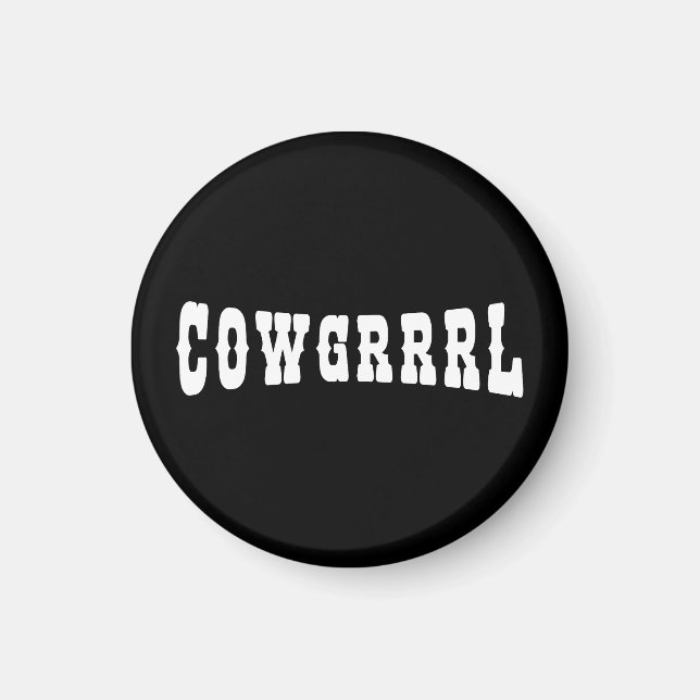 IMÁN COWGRRRL (Frente)