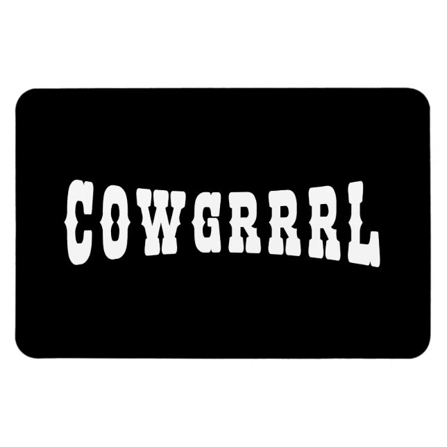 IMÁN COWGRRRL (Horizontal)