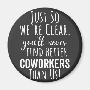 Imán Coworker Goodbye   Traslado de trabajadores   Sali