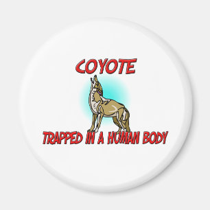 Imán Coyote atrapado en un cuerpo humano