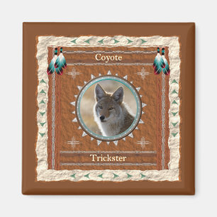 Imán Coyote -Trickster- Magnet