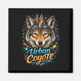 Imán Coyote Urbano
