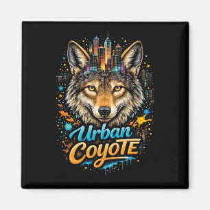 Imán Coyote Urbano