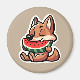 Imán Coyote Watermelon