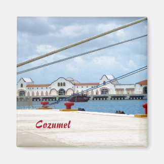 Imán Cozumel Dockside