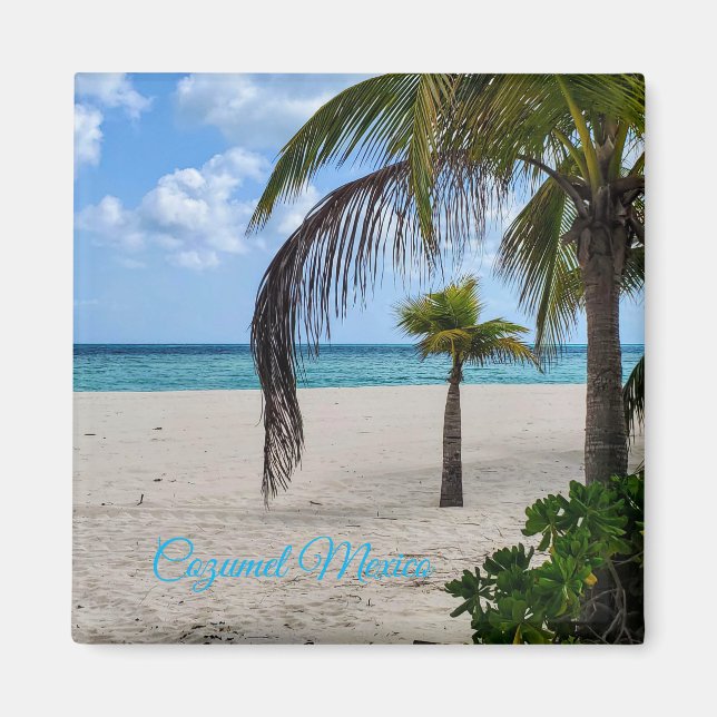 Imán Cozumel México (Frente)