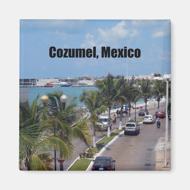 Imán Cozumel, México (Frente)