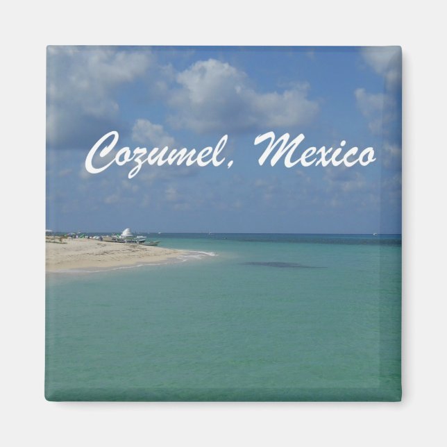 Imán Cozumel, México (Frente)