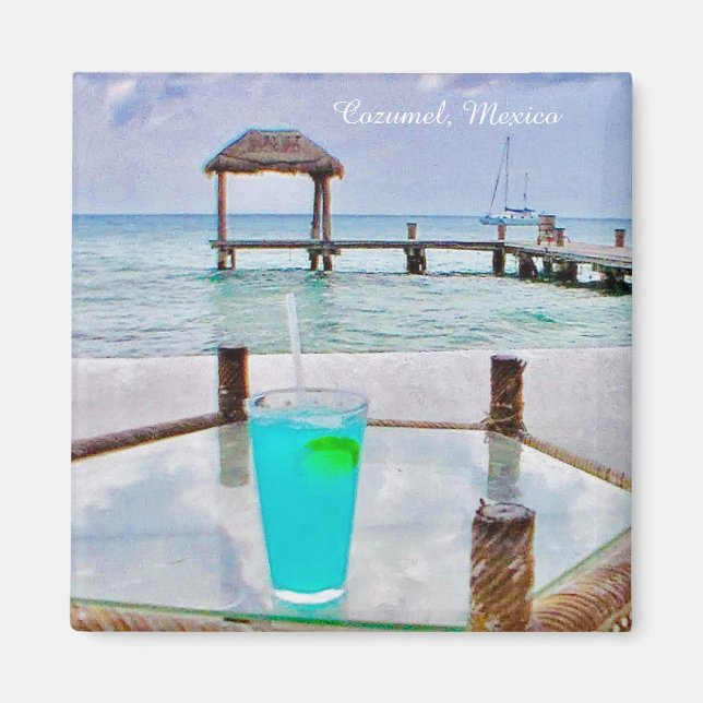 Imán Cozumel Mexico Magnet (Frente)