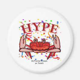 Imán Crab Hype, MeWarriorWoman en Twiter