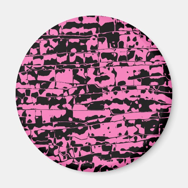 Imán Crackers abstractos (Frente)