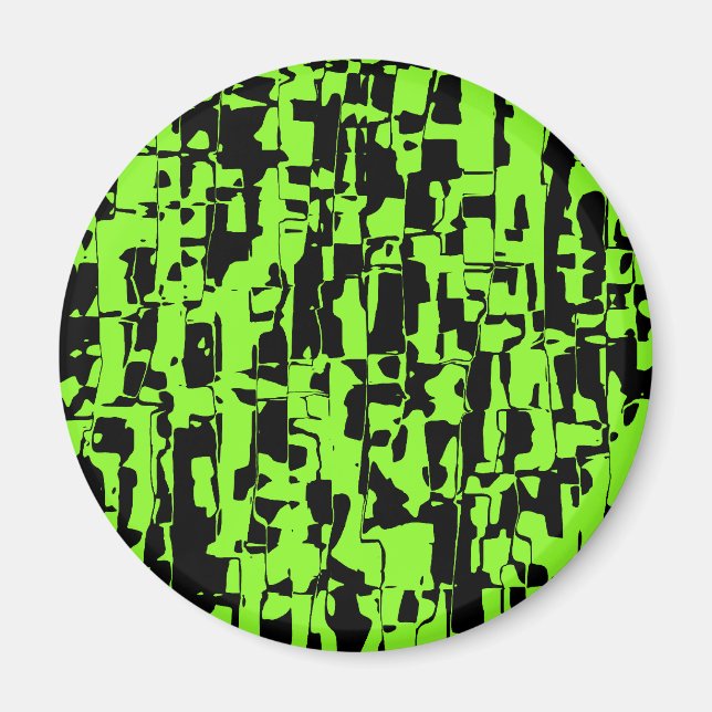 Imán Crackers abstractos (Frente)