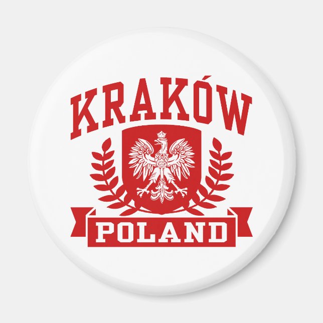 Imán Cracovia Polonia (Frente)