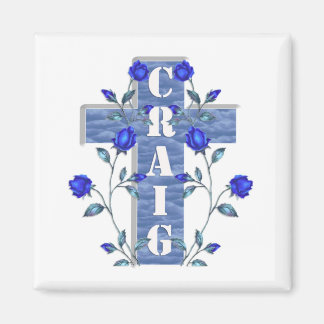 Imán Craig Blue Cross Magnet
