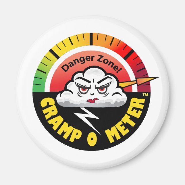 Imán Cramps Warning Magnet (Frente)