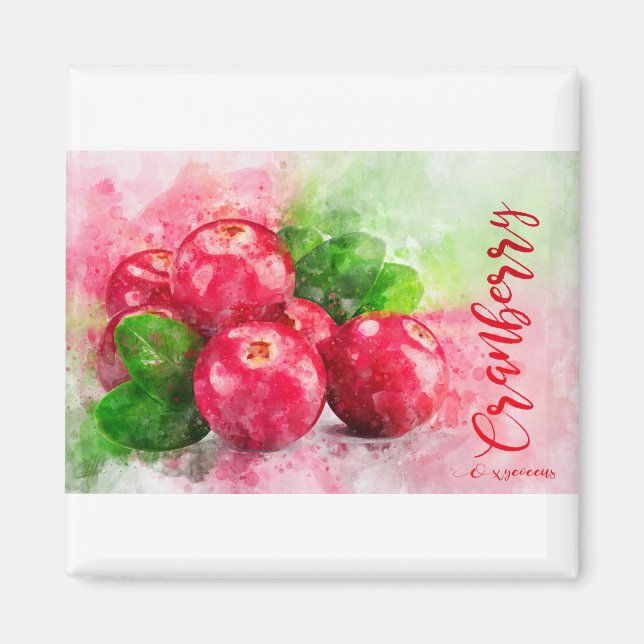 Imán Cranberry (Frente)