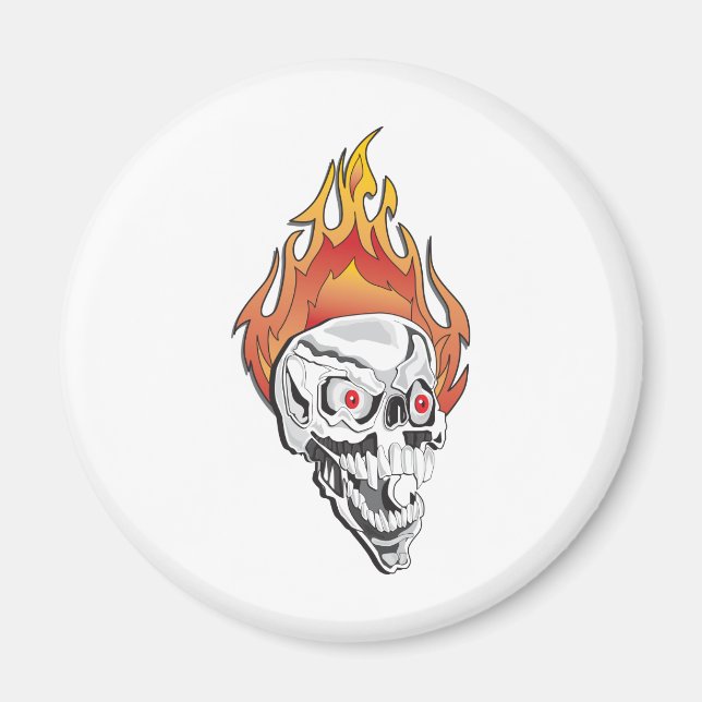 Imán Cráneo de floración (Frente)