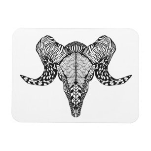 Imán Cráneo de ovejas inspirado