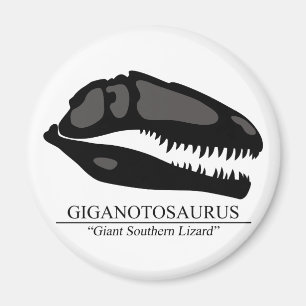 Imán Cráneo del Giganotosaurus