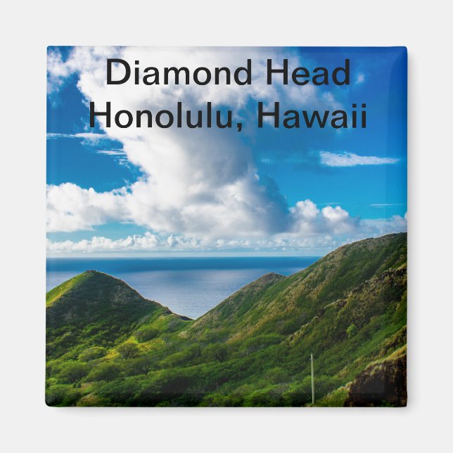 Imán Cráter Diamond Head (Frente)