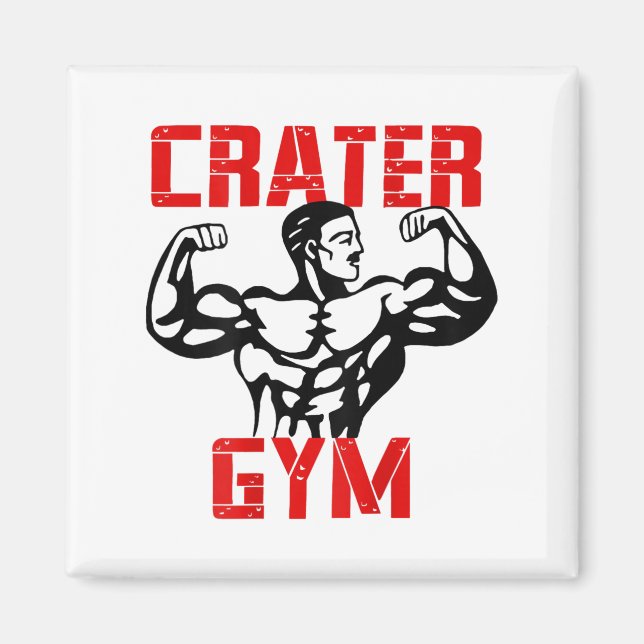 Imán Crater Gym  (Frente)