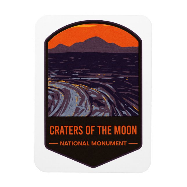 Imán Craters Of The Moon National Monument (Vertical)