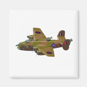 Imán Cratoon retro Bomber