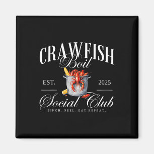 Imán Crawfish Boicot Social Club Cajun Seafood Festival