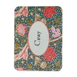 Imán Cray - Art nouveau floral print van William Morris