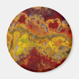 Imán Crayola Jasper rojo y amarillo