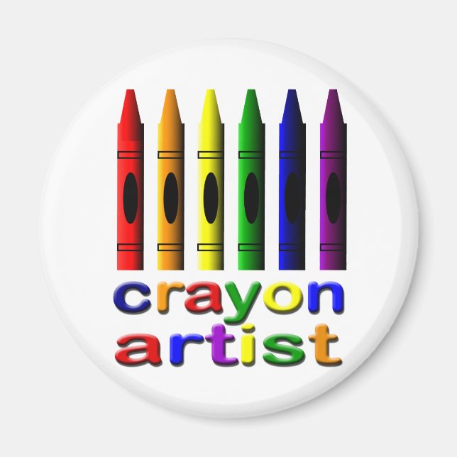 Imán Crayon Artist Magnet (Frente)