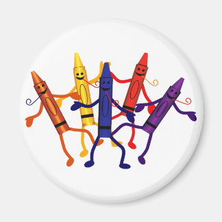 Imán Crayon Birthday Party Magnet