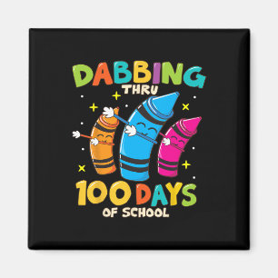 Imán Crayons Niños 100 días regalo de Chicas escolares