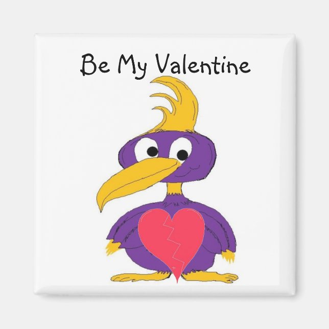 Imán Crazy Bird (Frente)