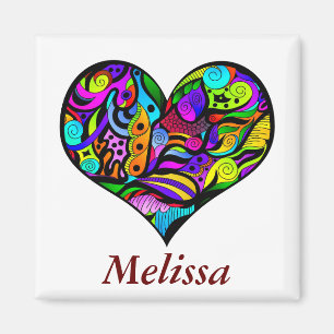 Imán Crazy Heart Magnet